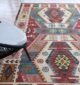 Authentic Turkish Geometric Kilim Rug - KLM 013 - الصورة 2
