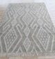 Handwoven Diamond Patterned Grey Kilim Rug - KLM-017 170x240cm - Image 2