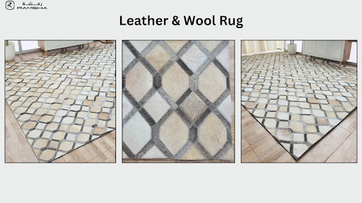 Leather & Wool Rug - Blog Image