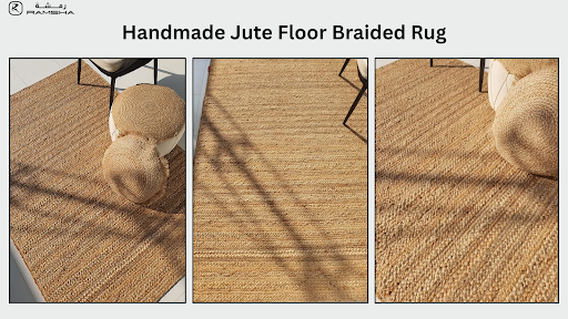 Luxurious Handmade Jute Floor Braided Rug - Blog Image