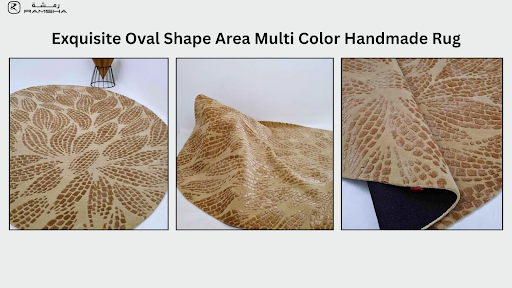 Oval Shape Area Multi Color Handmade Rug - Blog Image