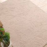 Rectangle Handmade Beige Color 200x300 cm Area Rug  - LKH-041