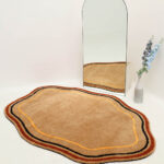 Shaped Rug Multi Color Shaggy Rug for Living Room - SG 035 (160x230 cm)